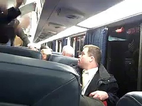 Vice President Joe Biden disembarks Amtrak train at Wilmington, DE (1-30-2009)
