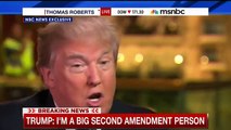 Trump Steamrolls NBC Reporter, Takes Shots at Krauthammer and Jonah Goldberg