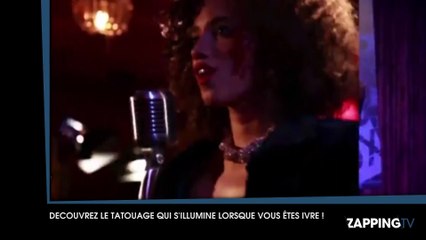 Découvrez le tatouage qui s’illumine lorsque vous êtes ivre !