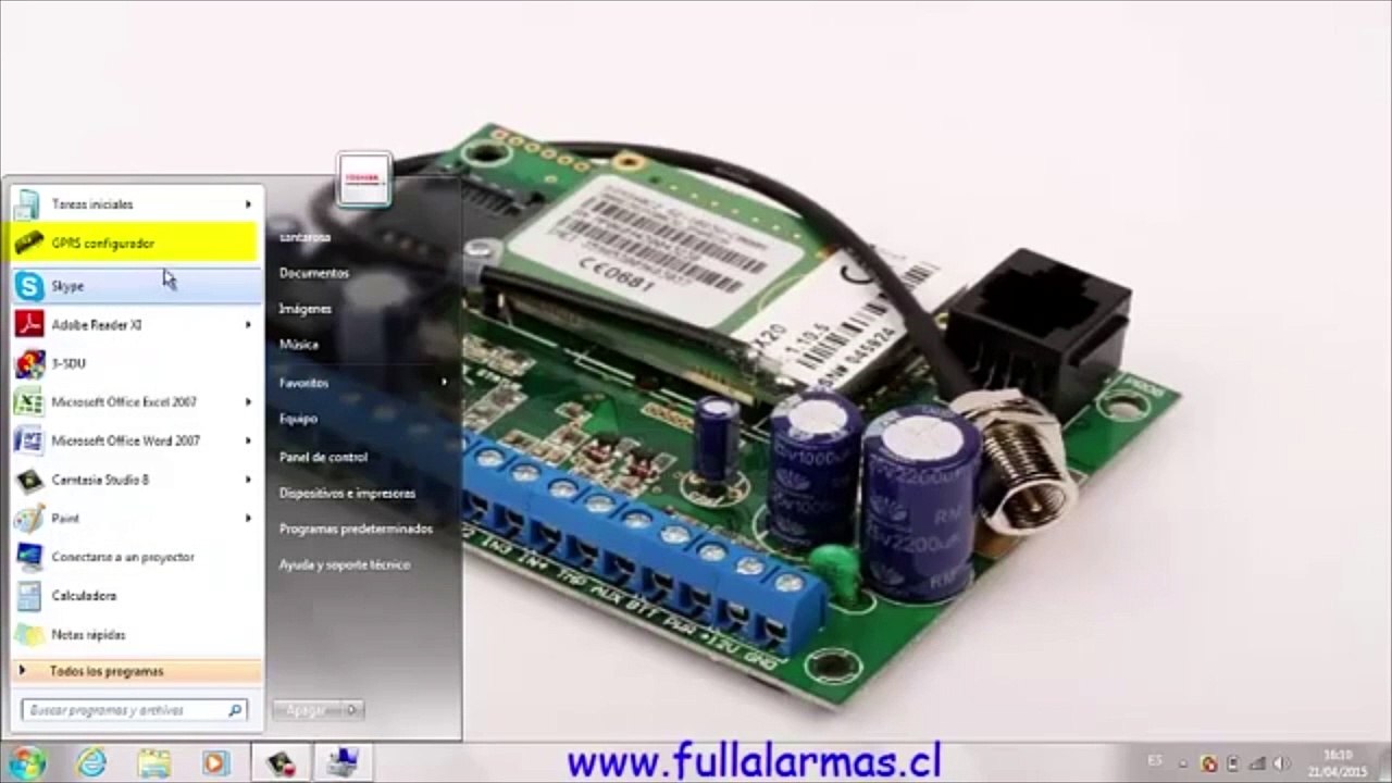 LX20 Programación de entradas - Full Alarms