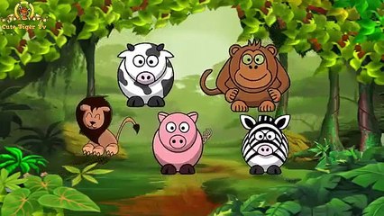 Animals Cartoons Finger Family Children Nursery Rhymes Animals Finger Family Rhymes for Children