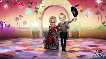 Ellen Degeneres + Portia De Rossi Funny Dance