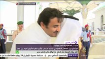اجتماع بين العاهل السعودي وأمير قطر