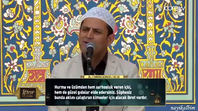 Davut Aktepe Ali İmran suresi Ramazan 2015
