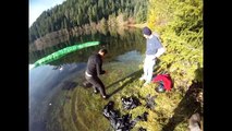 Crash Water Landing - Powered Paragliding - Oregon