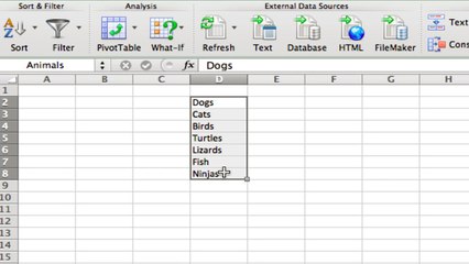 How to Create a Drop-Down List (Combo Box) in Excel