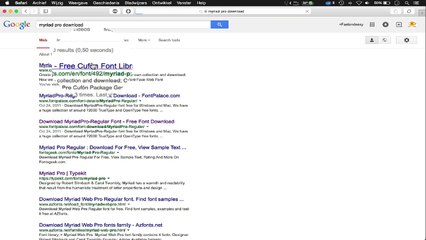 after effects warning unable create font mac fixed