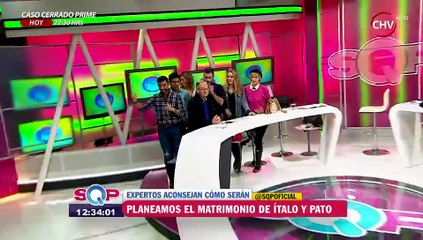 Ítalo y Pato demostraron su amor con un emocionante beso en el estudio