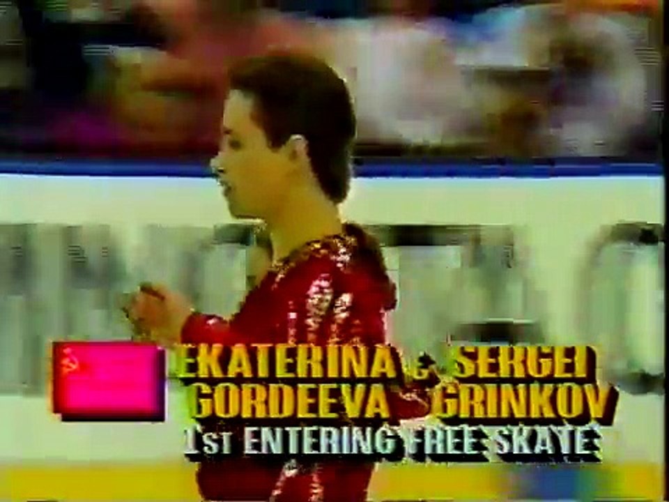 Gordeeva & Grinkov (URS) - 1987 World Figure Skating Championships, Pairs' Long Program