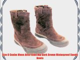 Size 8 Cushe Mens After Ride Wp Dark Brown Waterproof Suede Boots