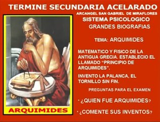 Biografia de arquimedes