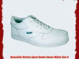 Henselite Victory Sport Bowls Shoes White Size 9