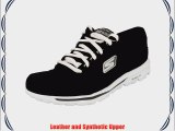 Ladies Skechers Walking Trainers 'Go Walk Baby - 13569' - Black/White Size UK 5