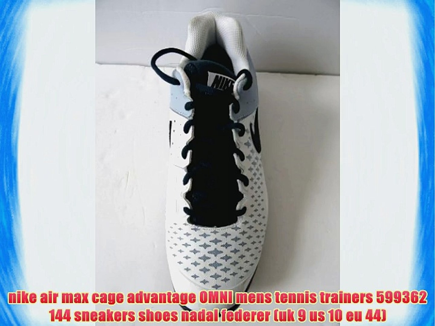 nike air max cage advantage OMNI mens tennis trainers 599362 144 sneakers  shoes nadal federer - video Dailymotion