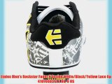 Etnies Men's Rockstar Fader V Fusion White/Black/Yellow Lace Up 4107000371 8 UK 9 US