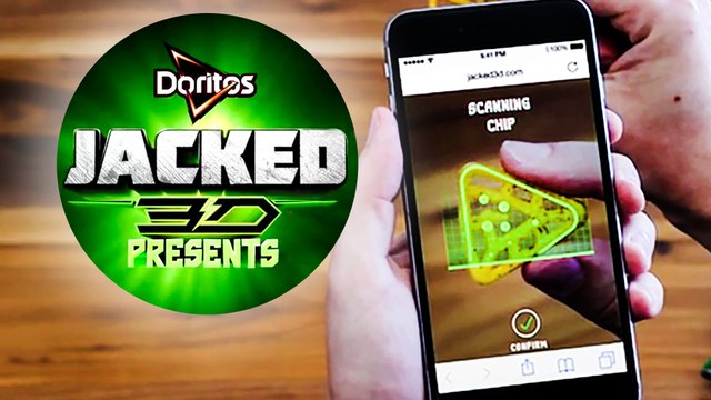 Doritos Jacked 3D Campaign Hits Mobile Devices; Scan Your Chips for Content