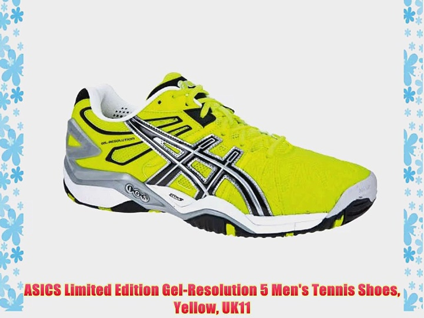 asics resolution 5 tennis shoes