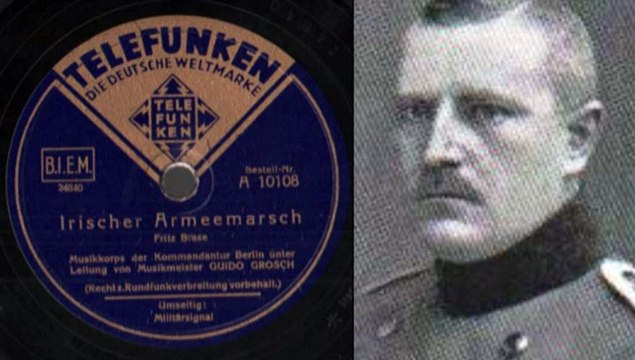 Irischer Armeemarsch Fritz Brase Musikkorps der Kommandantur Berlin Musikmeister Guido Grosch