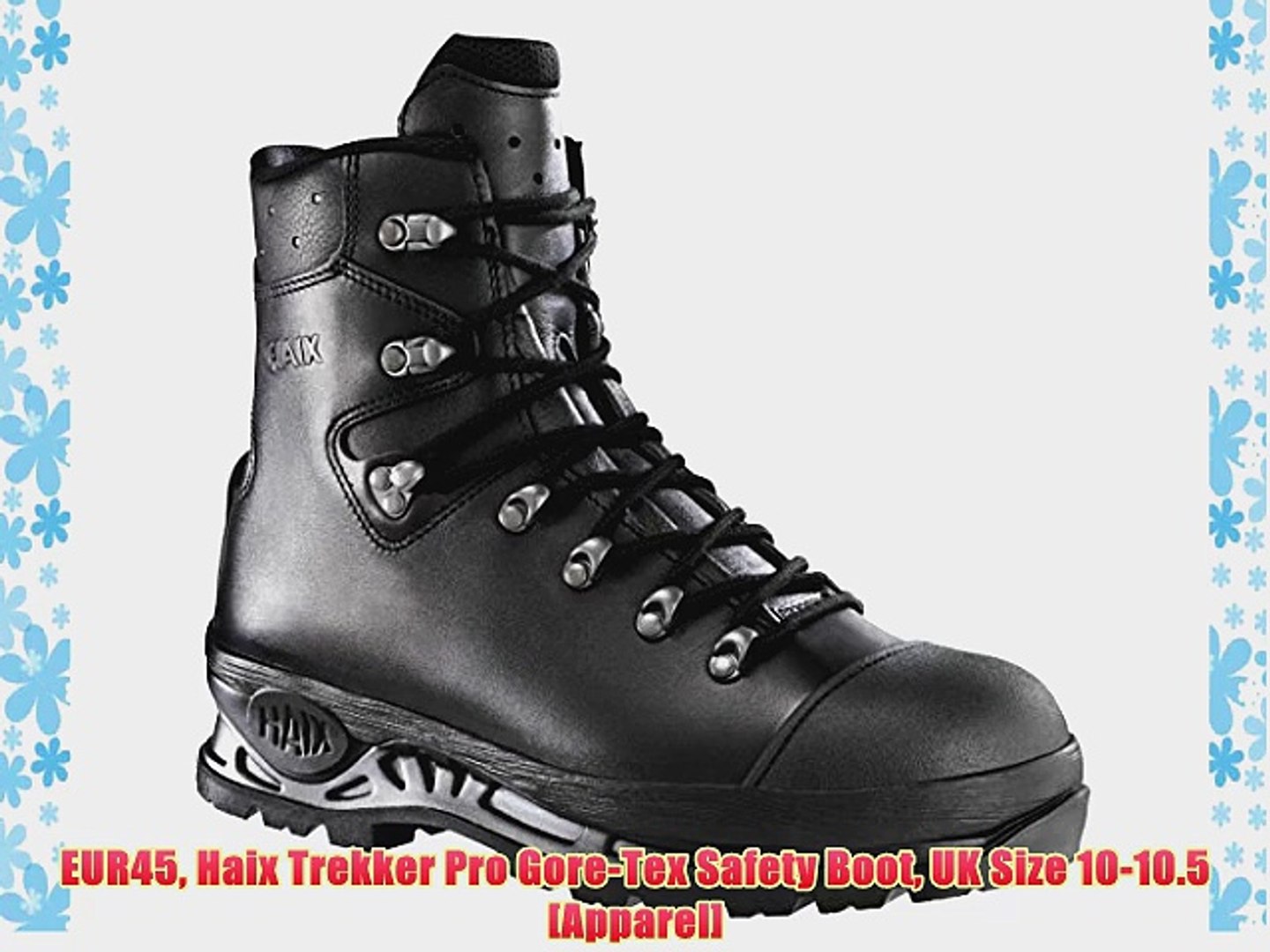 EUR45 Haix Trekker Pro Gore-Tex Safety Boot UK Size 10-10.5 [Apparel] -  video Dailymotion