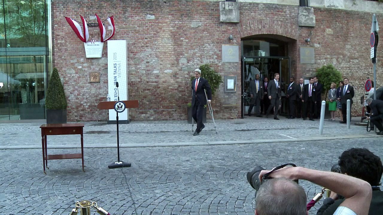 Kerry on Iran nuclear talks: We will not "rush or be rushed"