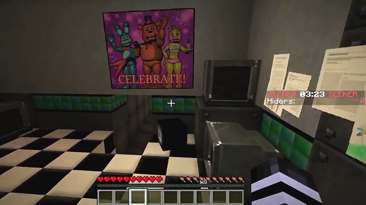 Sky Does Minecraft | Minecraft FIVE NIGHTS AT FREDDY'S HIDE N SEEK!
