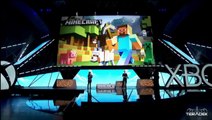 Microsoft Hololens Minecraft E3 2015 - Minecraft Holographic (Demo)