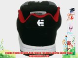 Etnies Youth Wraith Red/Black Fashion Sports Skate Shoe 4301000084 3 UK