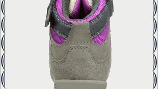 Hi-Tec Omaha Girls' Hiking Boots Charcoal/Grey/Purple 10 UK Child