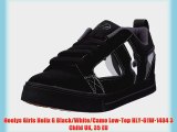 Heelys Girls Helix G Black/White/Camo Low-Top HLY-G1W-1404 3 Child UK 35 EU