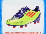 Adidas Junior F10 TRX Firm Ground Football Boots - J5