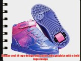 Heelys Fly 2.0 Childrens Girls Wheel skate shoes purple/pink Size 12 Child UK