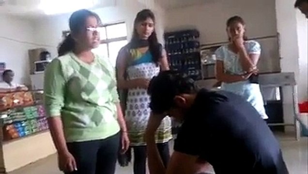 Watch What Happens When A Boy Caught In Girls Hostel