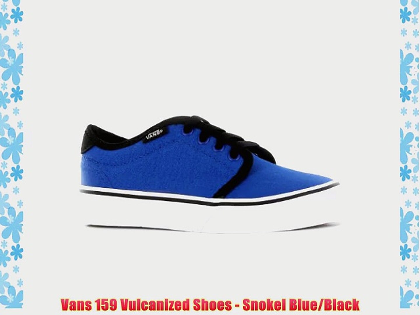 Vans 159 Vulcanized Shoes - Snokel Blue 