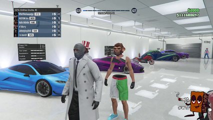 NEW GTA 5 Showing off the "goods" from my new modded account from Andrew2007X (Money drop lobbies)