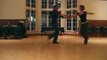 Max & Annie's lindy hop performance at Saturday Night Swing