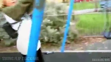 Swing Flip Trick FAIL