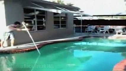 Pool Jump Back Break FAIL