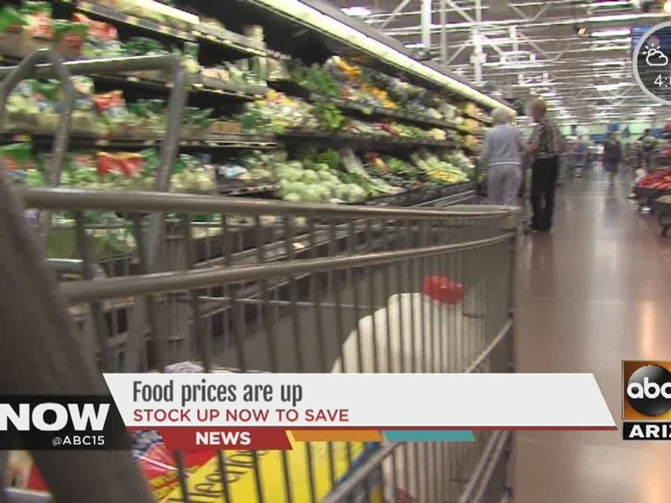 The Now Arizona Report: Food prices in Arizona up