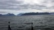 Des pêcheurs se retrouve au milieu de dizaines de baleines à bosse en Alaska