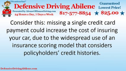 Is Your Auto Insurance Cost Affected By Your Credit Score?