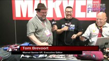 Brian Bendis Crashes Tom Brevoort's Interview on Marvel LIVE! at San Diego Comic-Con 2015