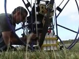 Electric Powered Paraglider inventor - Csaba Lemak