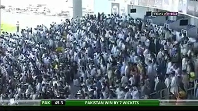 Misbah-ul-Haq All Three Winning Sixes
