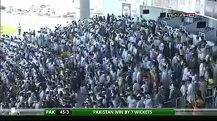 Misbah-ul-Haq All Three Winning Sixes