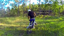 Basic trials training: how to balance on a trials bike