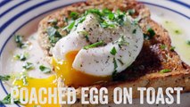 POACHED EGG ON TOAST RECIPE