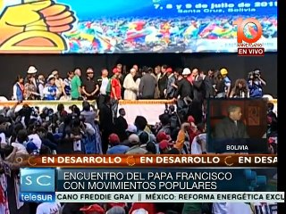 Papa Francisco propone 3 tareas fundamentales a movimientos populares