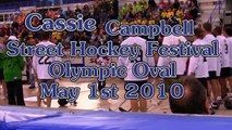 Cassie Campbell Hockey May 1st 2010 Canadian National Anthem Annie Pattison