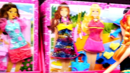 Disney Frozen ToysRus Shopping Trip Barbie Dolls Elsa and Princess Anna by DCTC