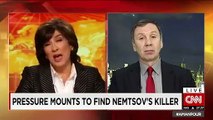 Amanpour thought that old Nemtsov friend will engage in anti-Putin rant but she gets owned